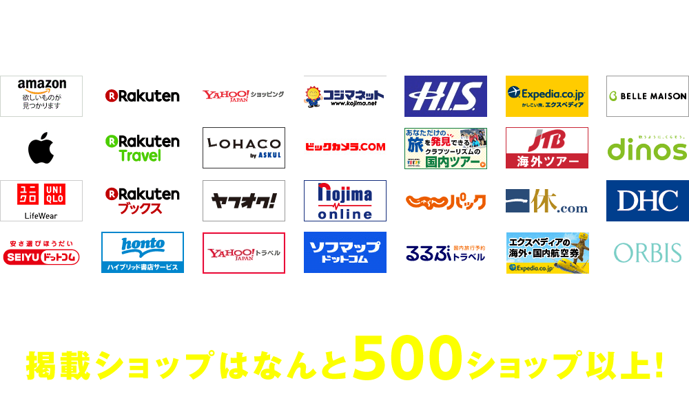 どんなショップがあるの？